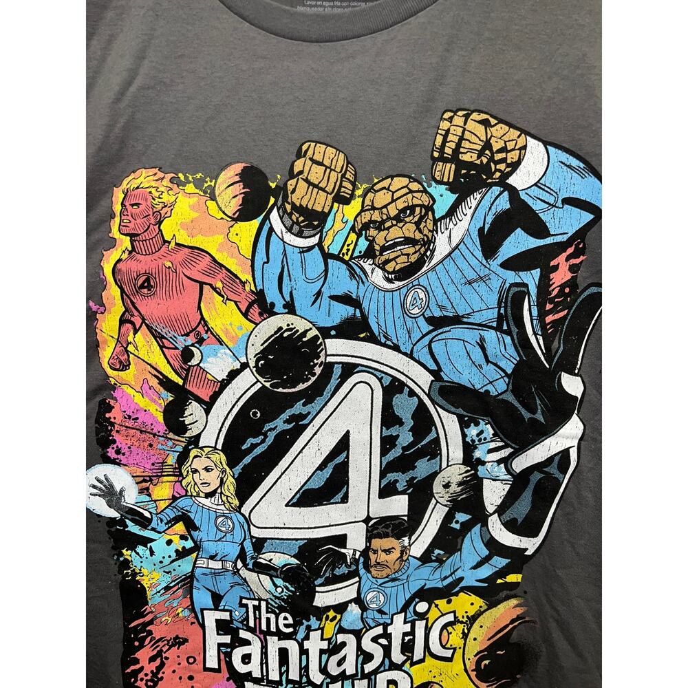 The Fantastic 4 Shirt First Steps Marvel Studios Gray Graphic Tee 3xl View 5
